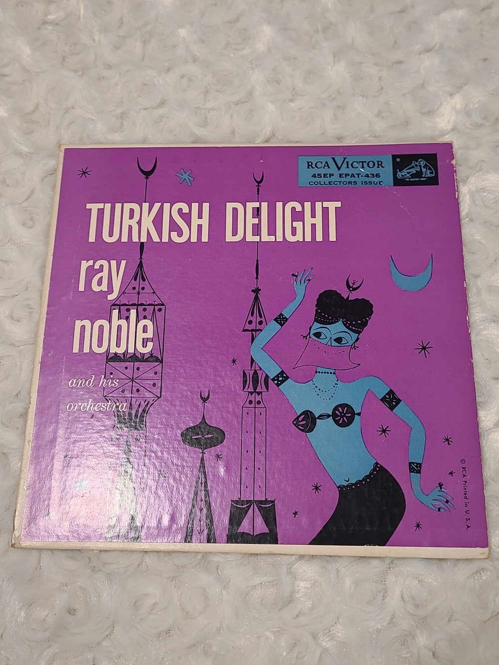 Turkish Drlight Vintage Vinyl 45 Record By Ray Noble & His Mayfair Orchestra